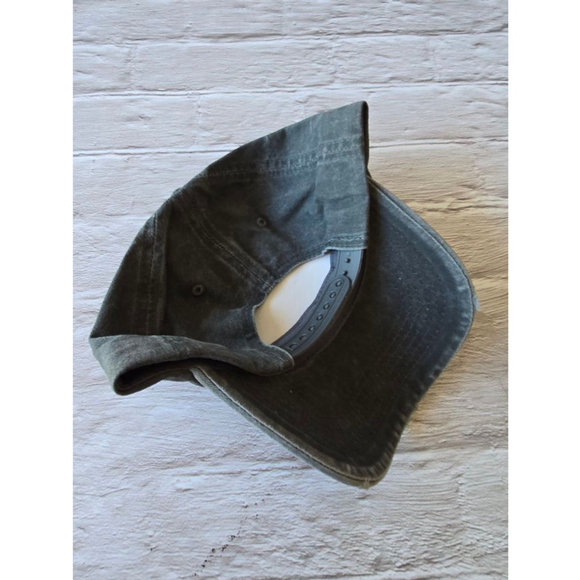 Tate + Zoey Black Baseball Cap Adjustable Distressed *WKND* New (G55) - Picture 3 of 4